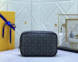 Bolsa con cremallera para hombre y mujer, bolsa de lavado de diseñador para mujer, bolsas de cosméticos de gran capacidad, bolsa de aseo, bolsa de aseo de viaje clásica para hombre