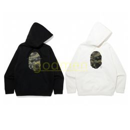 Hommes Femmes Mode Camouflage Impression Hoodies Hommes Casual Polaire Pull Pull Couples Noir Blanc Polaire Sweats Taille Asiatique M-3XL