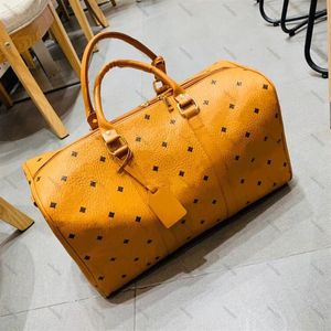 Heren Dames Handtassen Tas Lederen reistassen Hoge kwaliteit handvat bagage Gentleman Business Work Tote met schouderriem Big Size301k