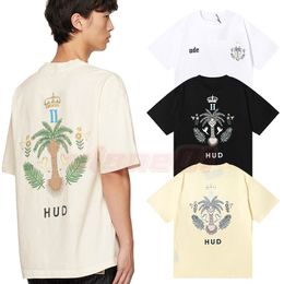 Men Dames Nieuwe zomer T-shirt Heren Fashion Coconut Crown Print T Shirts Unisex Street Wear Short Sleeve kleding maat S-XL