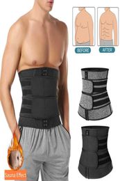 MEN WORNTWOORDEN TAMOUT Trainer Tummy Slanke mantel Sauna Body Shaper Trimmer Belt ABS Buik Shatwear Gewichtsverlies Corset Fitness5983232