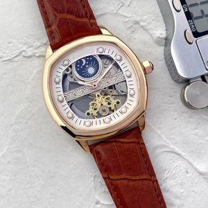 Montre-bracelet pour hommes Machines automatiques Montre de mode carré cadran bleu en acier inoxydable bracelet en métal montres décontractées horloge de sport Montre De Luxe car011