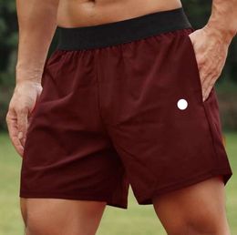 Männer Yoga Sport Shorts Outdoor Fitness Schnell Trocknend Shorts Einfarbig Casual Running Quarter Hose L4654384