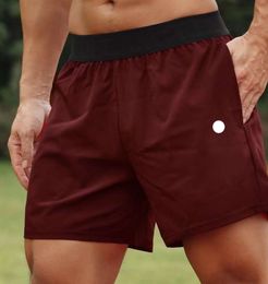 Hommes Yoga Sports Shorts extérieurs Fitness Sortie séchée rapide Couleur Cound Casual Running Quarter Pant Fashion L 435465