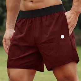Hommes yoga sports shorts extérieurs fitness short sec rapidement couleur couleur décontractée ruisseau quartier pantalon l436665