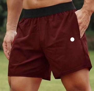 Mannen Yoga Sportshorts Outdoor Fitness Sneldrogende Shorts Effen Kleur Casual Running Quarter Pan Workout Broek 456