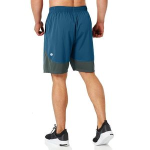 Hommes Yoga Shorts de sport Fitness en plein air Shorts à séchage rapide Casual Running Gym Jogger Pant Couleurs assorties