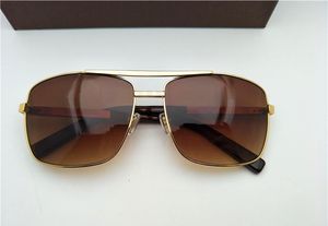 hommes Z0256U mode lunettes de soleil classiques attitude lunettes de soleil cadre doré cadre carré en métal style vintage design extérieur modèle classique
