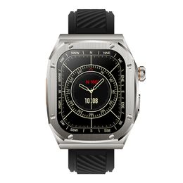 Montre intelligente Z79 Max pour hommes, avec 2 sangles différentes, calculatrice de charge sans fil, jeux de boussole, cadran personnalisé