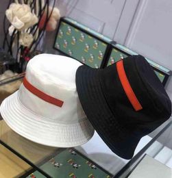 Men039s y women039s negro blanco pescador hombre sombrero talla única para todas las mujeres verano protector solar casual Street tendencia hip hop hats1842201