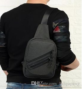 Men039s Bolso bandolera de moda, bolso de hombro tipo bandolera Oxford, paquete de pecho de viaje informal para ciclismo, senderismo, mensajero pequeño C0717661129