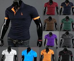 Men039S Fashion Tshirts Personnalité Cultivation Shortveved Shirt Polo9918210