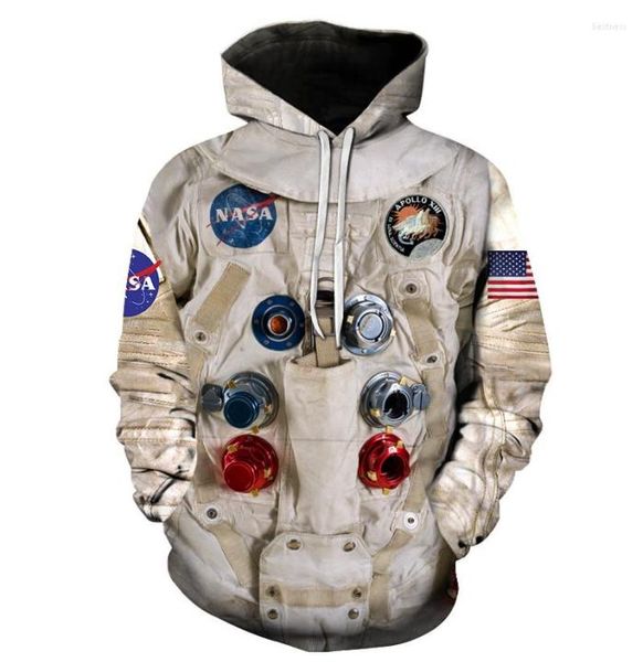 Men039s sudaderas con capucha 3D astronautas sudaderas con capucha para niños mujeres Mujeres unisex cosplay sudadera otoño cool de alta calidad de moda callo clot4436003