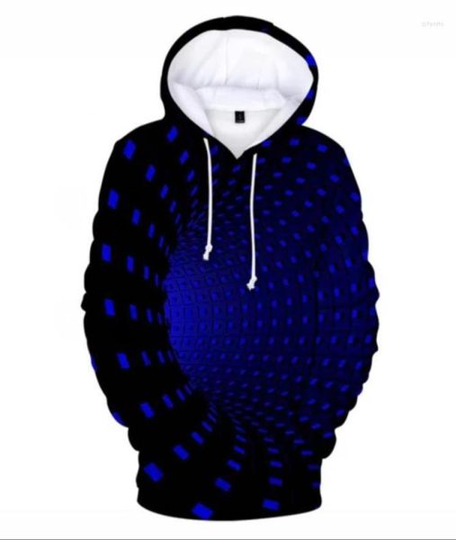 Men039s Hoodies Dream Design Neon Light Hip Hop Dizzy Arts 3D Sweethirt Men Femmes Vortex Boys Filles Boys Pullovers Clothes7208788
