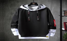 Men039s Sweats à capuche masculines Sweatshishies décontractées Sweatshirts Men039s Couleurs solides Sweetshirt Hombre Sudaderas Con Capucha WY7040 28579015