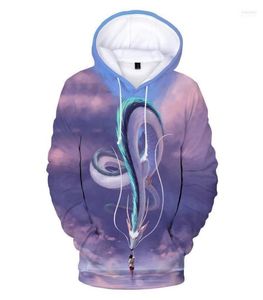 Men039s Hoodies Sweatshirts 2022 Fashion Anime Spirited Away 3d Printing Hoodie Trui Kinderen Herfst Casual Cool Trui Boys5816811