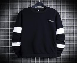 Men039s Sweatshirts Sweatshirts Automne Harakuju Sweatshirt Men Streetwear 2021 High Street Mens Patchwork Japanese Style Tops9444163
