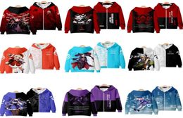 Men039s Sweatshirts Genshin Impact Cost Costume Amber Lisa Kaeya Klee Diluc Venti Paimon Zhongli Keqing Unisexe 3D 2213670