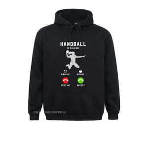 Men039s Hoodies Sweatshirts Handbal roept speler VALENTIJNSDAG Lange mouw Grappige vrijetijdskleding Outdoor HerenMen039s8301637