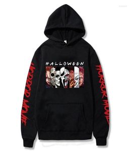 Men039S Hoodies sweatshirts horrorfilm personages paneel hoodie Halloween cosplay kostuum gezellige tops sweatsuit sudadera felpa8461547