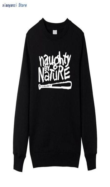 Men039s Sweats à capuche Naughty By Nature Old School Hip Hop Rap Skateboardinger Music Band 90s Boy Girl Black Cotton Men2815500