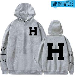 Men039s Sweatshirts Sweatshirts récents Hailee Steinfeld Merch Sweat à capuche Haiz Imprimé des années 90 American masculin Star Z1H44678050