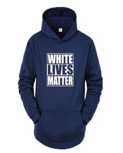 Men039s Sudaderas con capucha Sudaderas White Lives Matter Negro Diseños divertidos y frescos Camisas de algodón gráficas Otoño Invierno Tops básicos 5025663