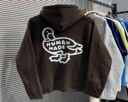 Men039s Sweatshirts Sweatshirts Zip Up Up Hoodie Harajuku Hip Hop Sweatshirt Men Vêtements Skateboard Streetwear japonais WO1151930