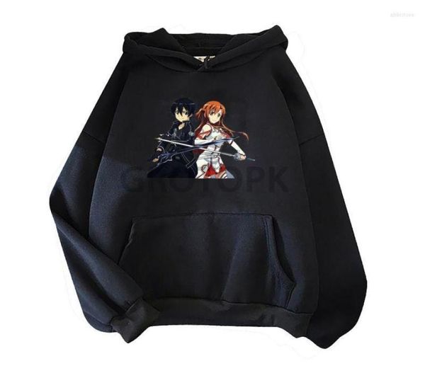 Men039s Sweats à capuche Sword Art Online Mode Anime Super Dalian Sweat à capuche Hiver Casual Wear Chemise de sport à manches longues Men39s et Wo5401457