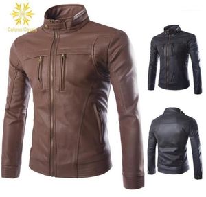 Men039S Jackets Fashion Leather Motorcycle Coats Washed Coat M3XL 4xl Blouson Homme Brand Clothing9571146