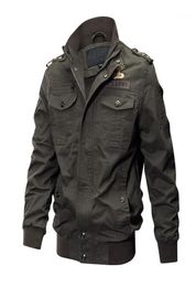 Men039s Jacken Plus Größe Bomber Jacke Taktische Männer Militär Mantel Armee Grün Hohe Qualität Kleidung 2021 Casual Pilot Cargo Flig8004694