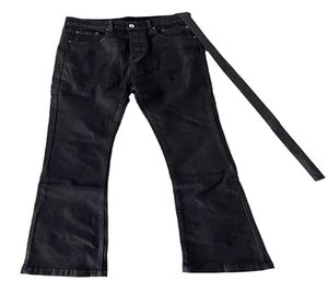Men039s Jeans RO STYLE NICHE BRSUPE DROARD BOUCE DE CHIE PURN BOID Ribbon High Elastic Jeans Pantalon micro-poussié