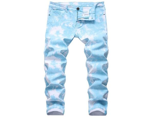 Men039s Jeans Sokotoo Color elegante Moda impresa de moda Nieves START STRING Pantalones 8190560