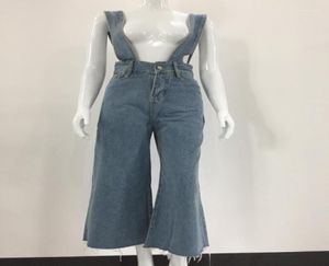 Men039s Jeans Dames Denim Overalls Casual Mode Koreaanse Skinny Hoge Taille Potloodbroek Blauwe Enkellange Broek Plus Size4908297