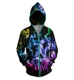 men039s chaqueta iluminada chaqueta de club abrigo para hombre mujer colorido abrigo brillante LED colorido luminoso cremallera superior chaqueta con capucha g315570831