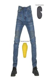 Men039s Motorbroek Casual Motorbroek Motocrossbroek Bike Stretch Jeans Motorbescherming Blauw Jeans3763651