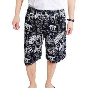 Men039S Sleepwear Pyjama Shorts Pyjama Bottom Casual Short Plaid Button Placket Plus Size Cotton Silk Pants Beach34909255648513