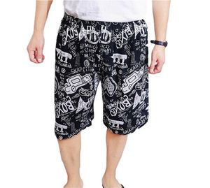 Men039S Sleepwear Pyjama Shorts Pyjama Bottom Casual Short Plaid Button Placket Plus Size Cotton Silk Pants Beach34909252181410