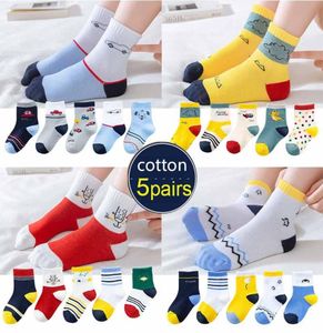 MEN039S SOCKS 5PAIRTLOT KIDS CUNT GIRLS FASHIER BOY KATTE STRIPE CATOON DIEREN ZOMER TODDLER KAWAII BABY WARM WINT8616261