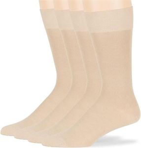 MEN039S SOCKS Assorteerde bamboe -jurk Socks6 en 4 Pack XLL Zwart Bruin Blue Gray Beige 7624698757581