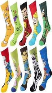 Men039S Socks Men Crew Anime Skateboard Cartoonfilm Gamers Nieuwheid Meias Hip Hop Calcetines9783610