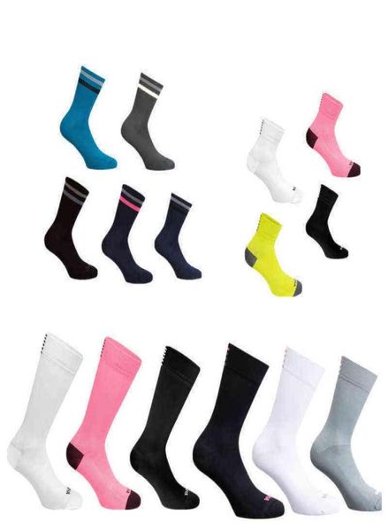 Men039s chaussettes nouveau 4 Style confortable respirant chaussettes de vélo de route hommes femmes Rapha C822H26684637707101