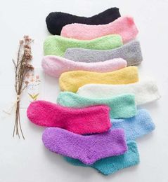 Men039s Chaussettes Whatomnwinter Winter Warkm Coral Fleecet Colorful Stockings Whole Fuzzy 12 PairsLot11081584