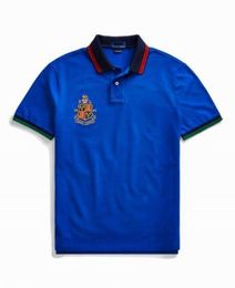 Men039S Zomer Polo Shirt Korte Mouw Zaken Casual Losse grote maat Crown Paul Large Size Rapel T -shirt Trend 5854429