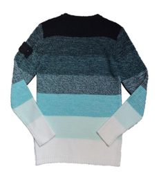 Men039s Pullaires Gradient Color Cavy Wampswear Mens Pullover WoolBlend Knit Unisexe Sweater2822371