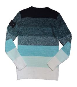 Men039S Sweaters gradiënt kleur jumper gebreide heren pullover woolblend gebreide unisex sweater2822371
