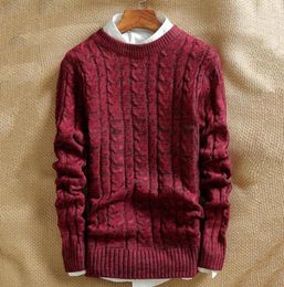 Men039s Sweaters Longlasting Men Pulever Solid Color sólido cómodo