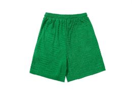 Men039s Swimwear Cotton Swimming Trunks 3 Color Shorts Men avec des pantalons décontractés polyvalents en vert 3 couleurs8952189