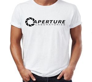 Men039s T-shirt Portal Aperture Science Gamie Gamer Gamer Awesome Mens Tshirt Hip Hop Streetwear New Arrivée Clothes masculin1379207