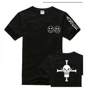 Men039s t-shirts Anime une pièce Edward Gate barbe vêtements hommes à manches courtes couverture en coton t-shirts Hip Hop331A3886103